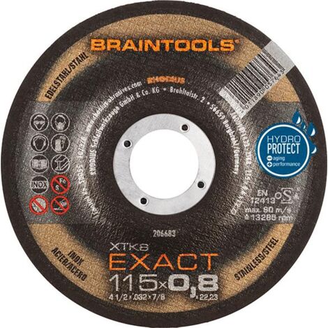 RHODIUS XTK8 EXACT, 50 Stück, 115 x 0,8 mm, Trennscheibe