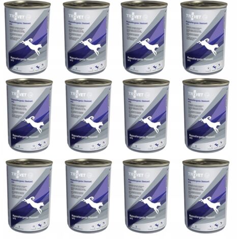 TROVET Hypoallergenic VPD mit Wild - Nassfutter für Hunde - 12x400g