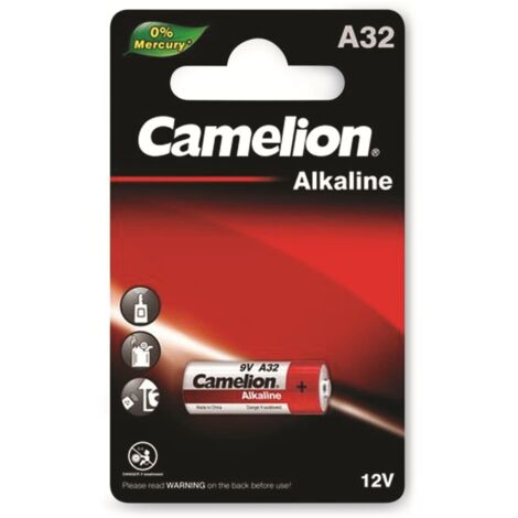 CAMELION 9V-Batterie, Plus Alkaline, A32 (1/2)