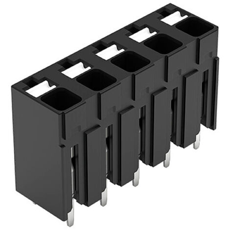 WAGO 2086-3105 Printklemme 1.50 mm² Polzahl 5 Schwarz 1 St. (1/3)