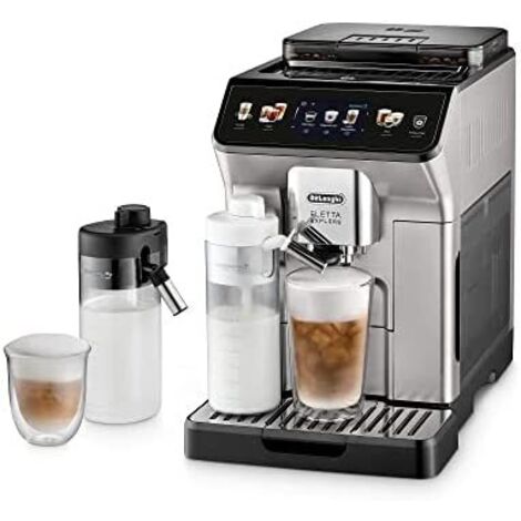 DeLonghi Kaffeemaschinen - Kaffeevollautomat Eletta Explore, silber ECAM450.55.S