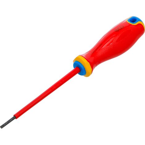 VDE-Schraubendreher extra dünne Spitze Schlitz 3,0 mm (1/4)