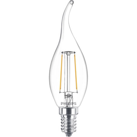 Philips LED 76319000 LED EEK E (A - G) E14 Kerzenform 2 W = 25 W Warmweiß (Ø x L) 3.5 cm x 12.3 cm (1/5)