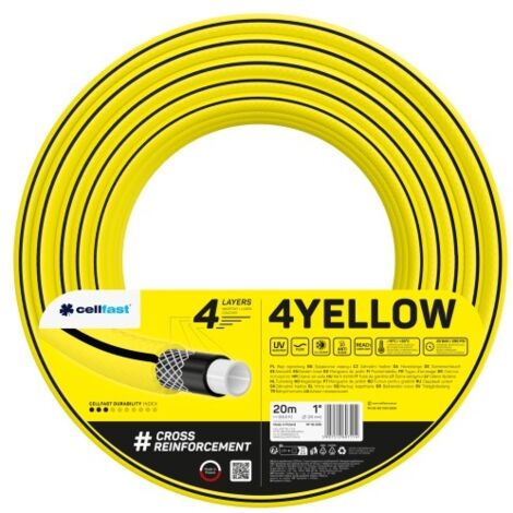 GARTENSCHLAUCH 4 GELB 1'' 20M - C 10-530