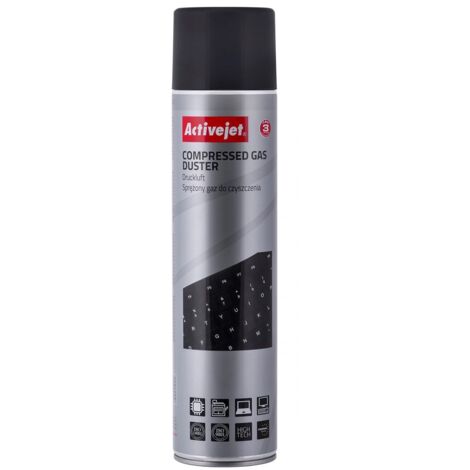 Activejet aoc-201 computerreinigungsset druckluftreiniger zur reinigung von cd's/dvd's geräten 600 ml (1/3)