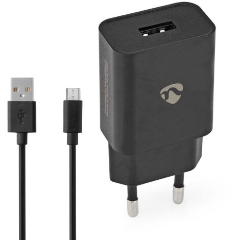 Wandladegerat 12 w schnellladefunktion 1x 21 a a anzahl der ausgange 1 usb a micro usb lose kabel 100 m einzelspannungsausgang (1/5)