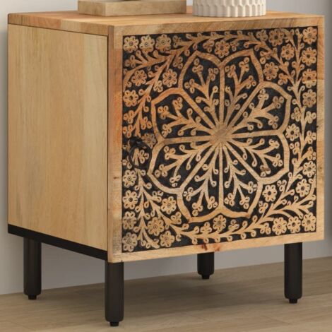 Nachttisch 40x33x46 cm Massivholz Mango vidaXL41885