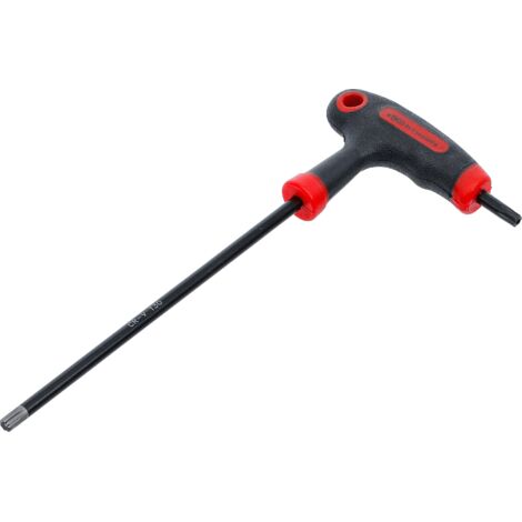 Schraubendreher mit T-Griff und seitlicher Klinge T-Profil (für Torx) mit/ohne Bohrung T30 (1/3)