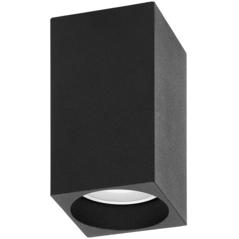 BARBRA DLS GU10 quadratische Lampe, schwarz OR-OD-6142BGU10 (1/5)
