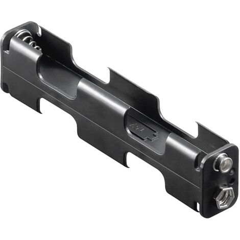 Goobay 10881 Batteriehalter 4x Mignon (AA) Druckknopfanschluss (L x B x H) 110 x 26 x 16 mm (1/2)