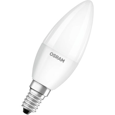 OSRAM HOMELIGHTING 4058075831988 LED EEK F (A - G) E14 Kerzenform 4.9 W = 40 W Neutralweiß (Ø x L) 3 (1/3)