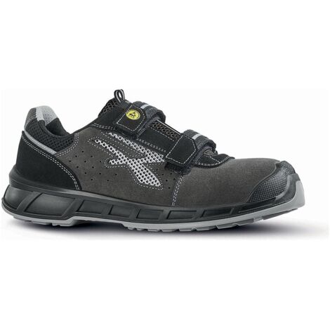 Sicherheitsschuhe niedrig PRINCE S1PS FO SR - Grau/Schwarz 38 (1/2)