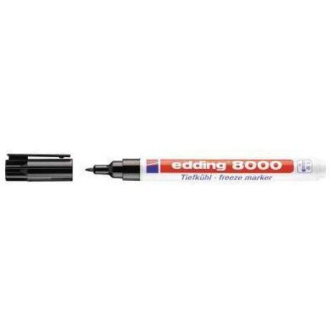 Tiefkühlmarker 8000 1mm schwarz Rundspitze -25°C 8000 1mm schwarz Rundspitze -25°C (1/4)