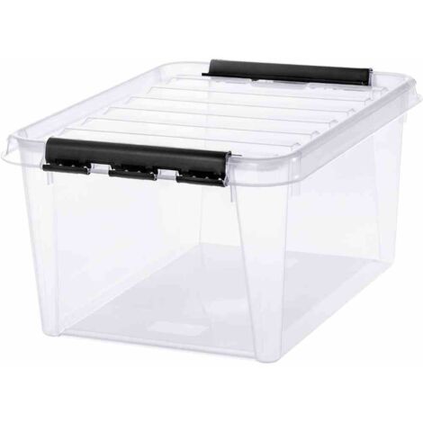 Clipbox transparent/schwarz 32 l SmartStore "Classic 31" (1/5)