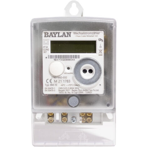COUNTTEC Wechselstromzähler BT10 MID, geeicht