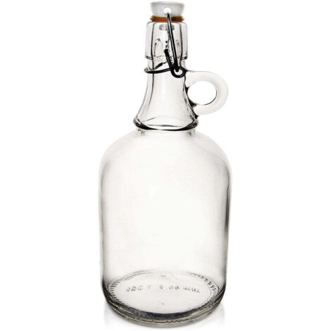 Bottle with clip glass 500 ml (1/4)