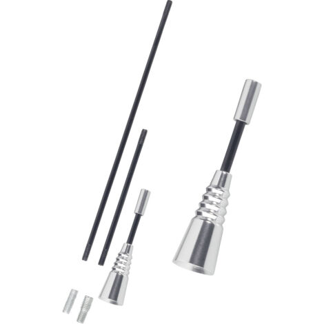 Eufab 17579 Aluminium Auto-Stabantenne Aluminium (1/3)