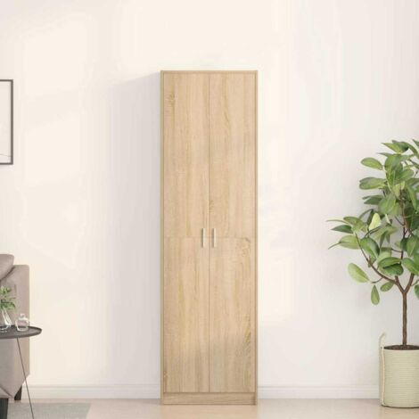 Kleiderschrank Sonoma Eiche 55x25x189 cm Ingenieures Holz vidaXL783846