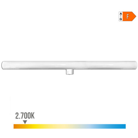 Linestra LED, 1 Fassung, S14D, 9W, 700lm, 2700K, warmes Licht, Ø3x50cm  EDM 98806