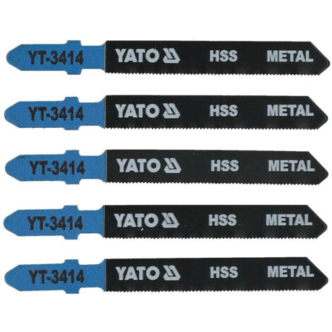 Yato YT-3414 Blatt de Stichsäge de, de Dekupiersäge de und de Säbelsäge 5 Stück(e) (1/2)