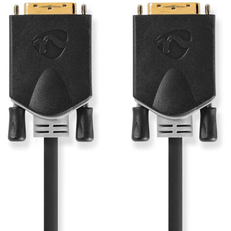 Dvi kabel dvi d 241 pin stecker dvi d 241 pin stecker 2560x1600 vergoldet 300 m gerade pvc anthrazit box 52498 (1/3)