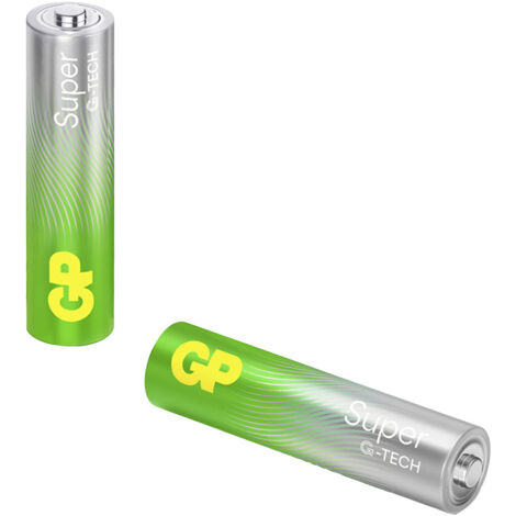 GP Super Micro (AAA)-Batterie Alkali-Mangan 1.5 V 2 St. (1/3)