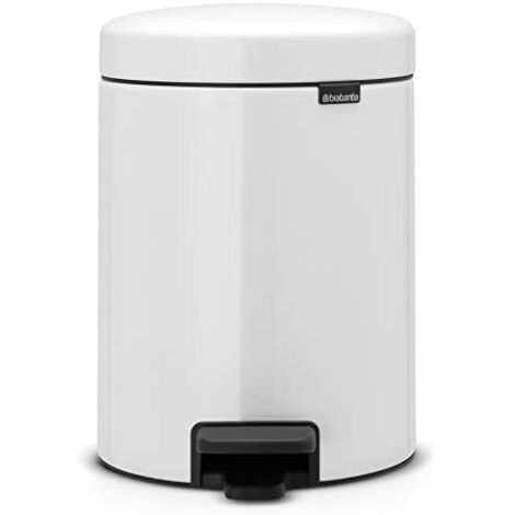 Brabantia NewIcon Treteimer, 5l, White Treteimer (1/5)
