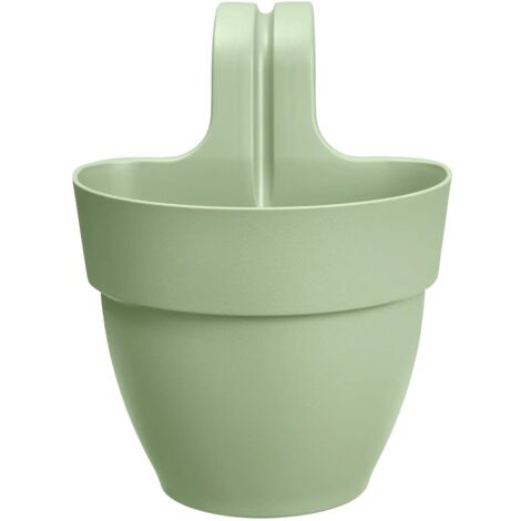 elho® Vibia campana easy Pflanzgefäß S Pistaziengrün zum Einhängen - Kunststoff (1/5)