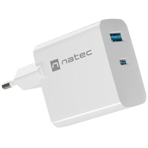 NATEC NUC-2144 Ladegerät für mobile Geräte Universal WhiteCurrent Alternate Fast Charging Indoor (1/5)