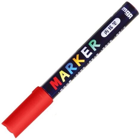 Acrylmarker 1-2 mm rot 4204 A'6 (1/4)