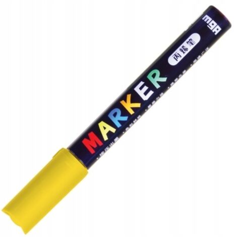 Acrylmarker 1-2 mm, gelb, MG 4020 A'6 (1/5)