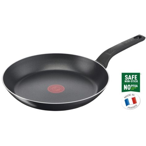 Tefal Bratpfanne 28cm Schwarz Antihaft Wok Kochen Küche Schmoren Gemüse Speisen