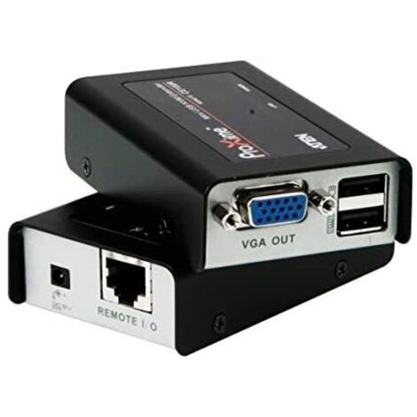 aten CE100 Sender- und Empfängerset schwarz 100 Meter (1/5)