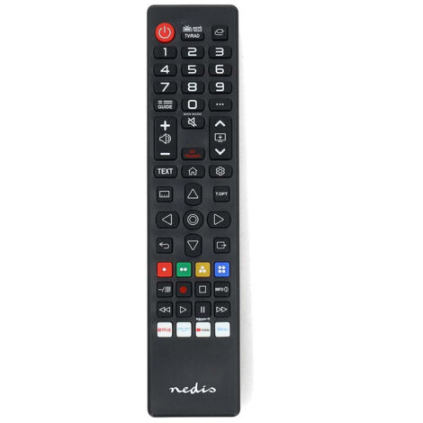 Ersatzfernbedienung geeignet fur lg vor programmiert 1 gerat amazon prime disney button netflix schaltflache rakuten tv schaltflache infrarot schwarz (1/2)