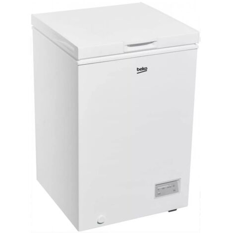 Beko CF100EWN Statische horizontale Gefriertruhe Kapazität 98 Liter Gefrierkapazität 6 kg/24h Klasse E Farbe Weiß