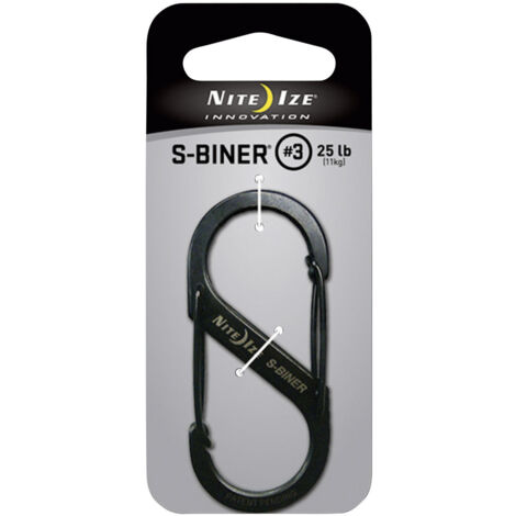 NITE Ize NI-SB3-03-01 Karabiner S-Biner Gr. 3 67 mm x 29 mm 1 St. (1/5)
