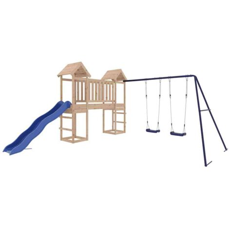 Spielplatz aus massivem Kiefernholz für draußen