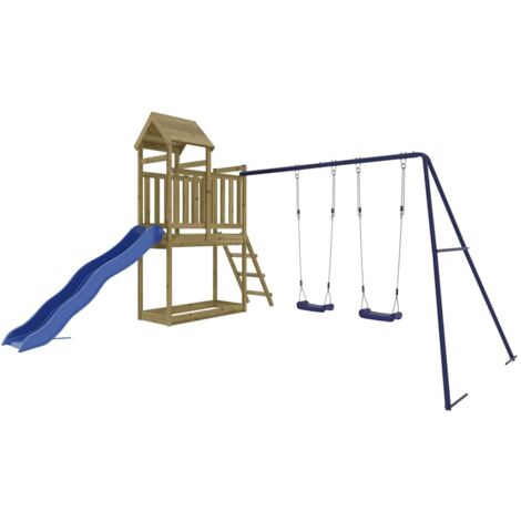 Spielturm Imprägniertes Kiefernholz vidaXL
