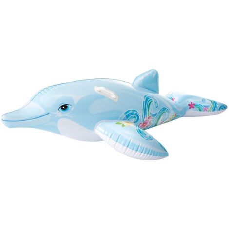 Aufblasbares Spielzeug Delphin blau 175 x 66 cm INTEX 58535