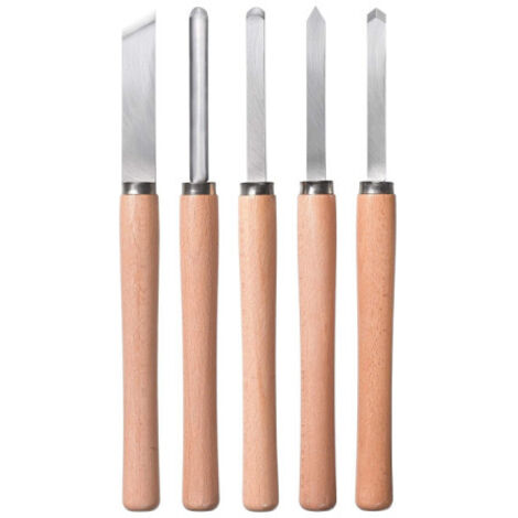 Stechbeitelset Einhell chisel set 5-teilig gehärteter Stahl ergonomisch (1/2)