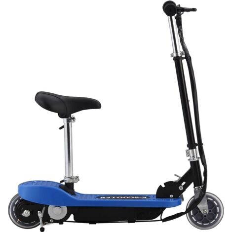 vidaXL Elektroroller mit Sitz 120 W Blau