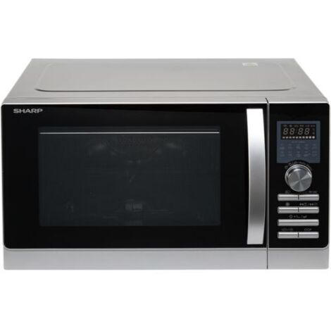 Sharp R843INW Doppelgrill, Heißluft, Pizza