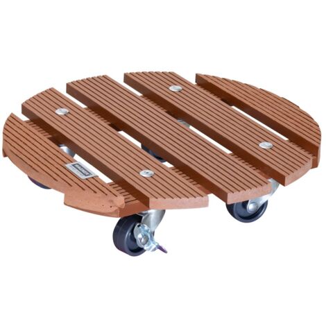 Wagner Pflanzenroller WPC Ø 29 cm terrakotta Pflanzenroller