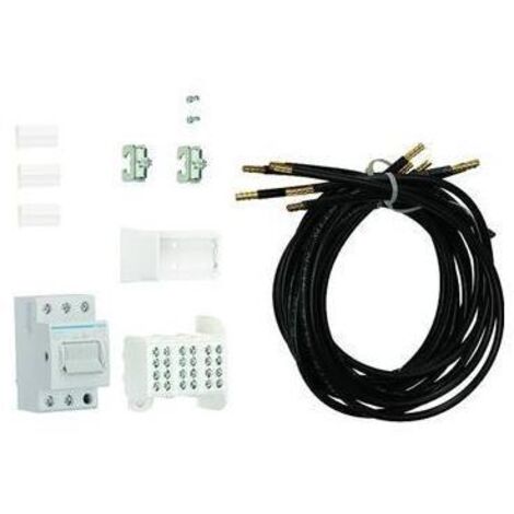 Montageset Hager zy02pv 3 Pole Hülse Form (1/5)