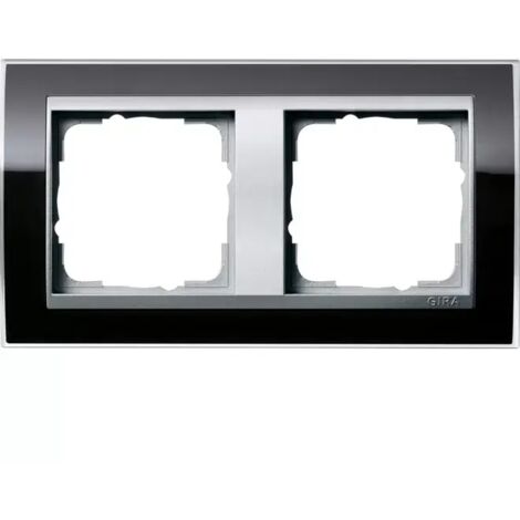 Schalterrahmen Gira 0212736 Thermoplast IP20 glänzend