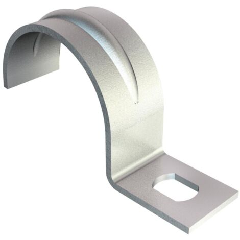 OBO Bettermann Befestigungsschelle einlappig 20mm Stahl galvanisch verzinkt, 100 Stück, 1003208 (1/4)