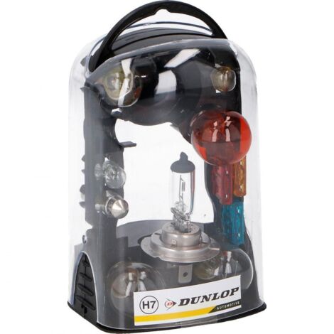 Set mit 11 verschiedenen Dunlop H7-Autolampen (1/5)