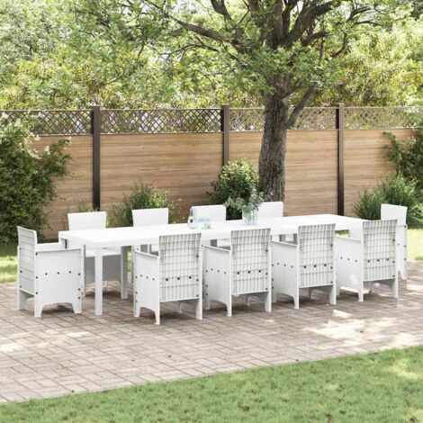 Gartentisch vidaxl garden table Poly-Rattan 350x100 cm