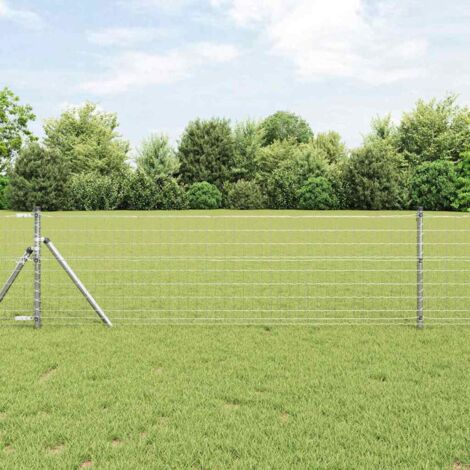 Zaun vidaxl Euro Zaunpaneel PVC 80x250 cm widerstandsfähig