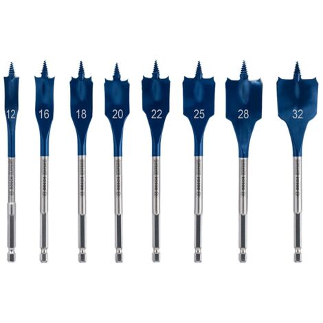 Bosch Blister 8 Flachbohrer SelfCut Speed 12-32 mm